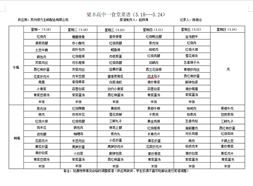 梁丰高中食堂菜谱（5.18---5.24）