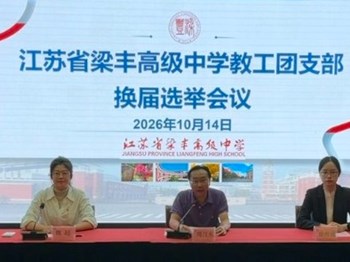 青春聚力担使命，奋楫扬帆启新航——梁丰高中召开教工团支部换届选举大会